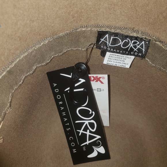 Adora 100% Wool Felt Hat - Picture 6 of 6